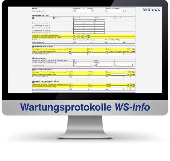 wartungsprotokolle rlt